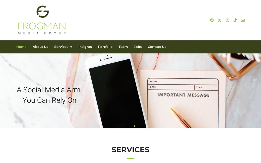 img of B2B Digital Marketing Agency - Frogman Media Group